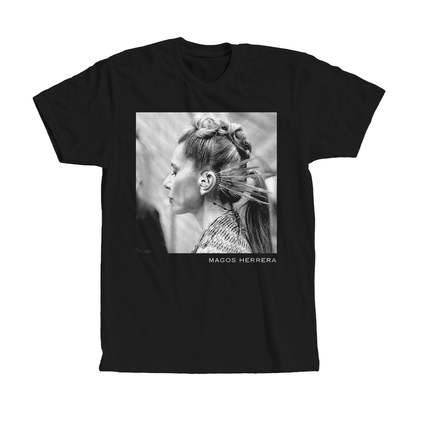 Foto T-shirt Negra