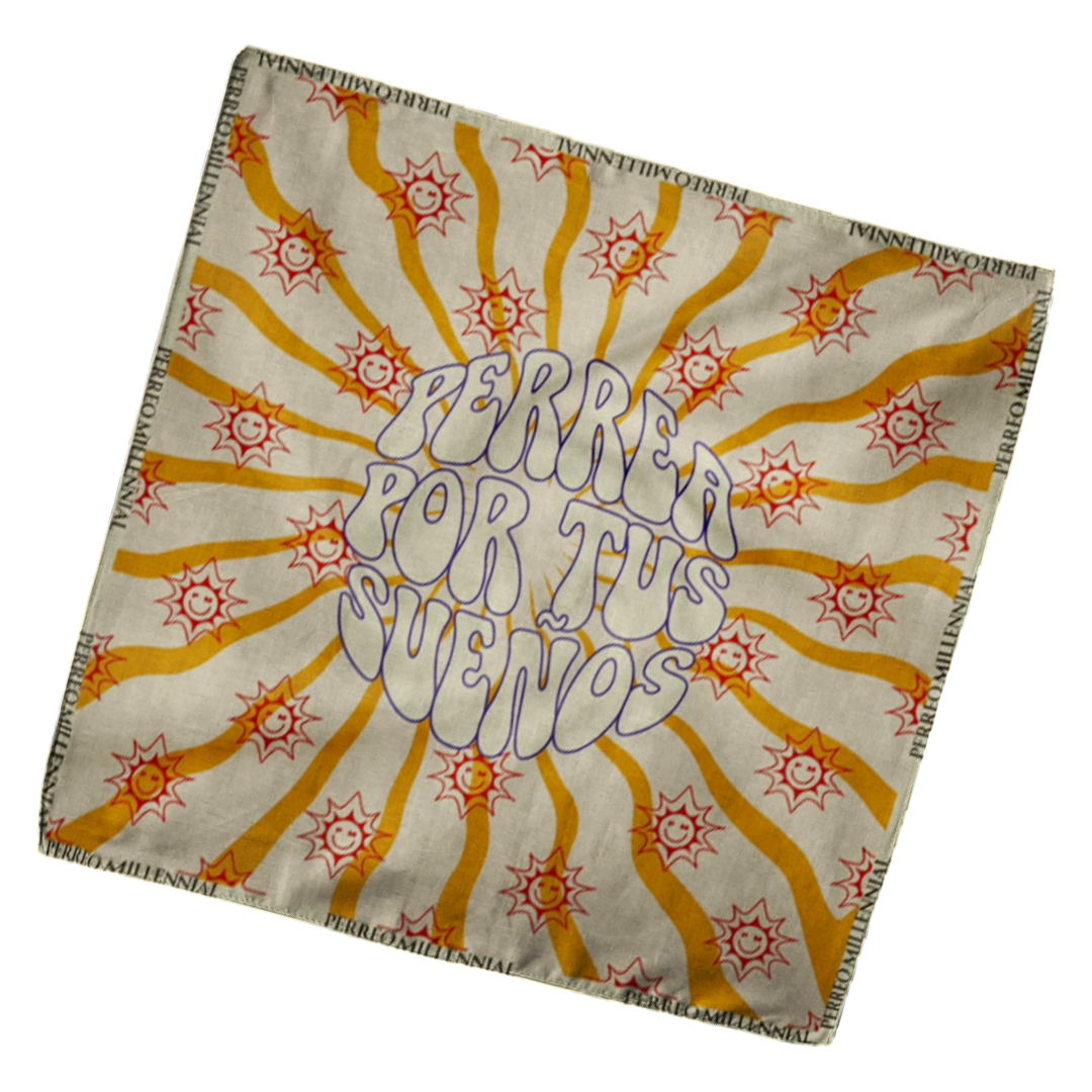 "Perreo Millennial" - Bandana beige