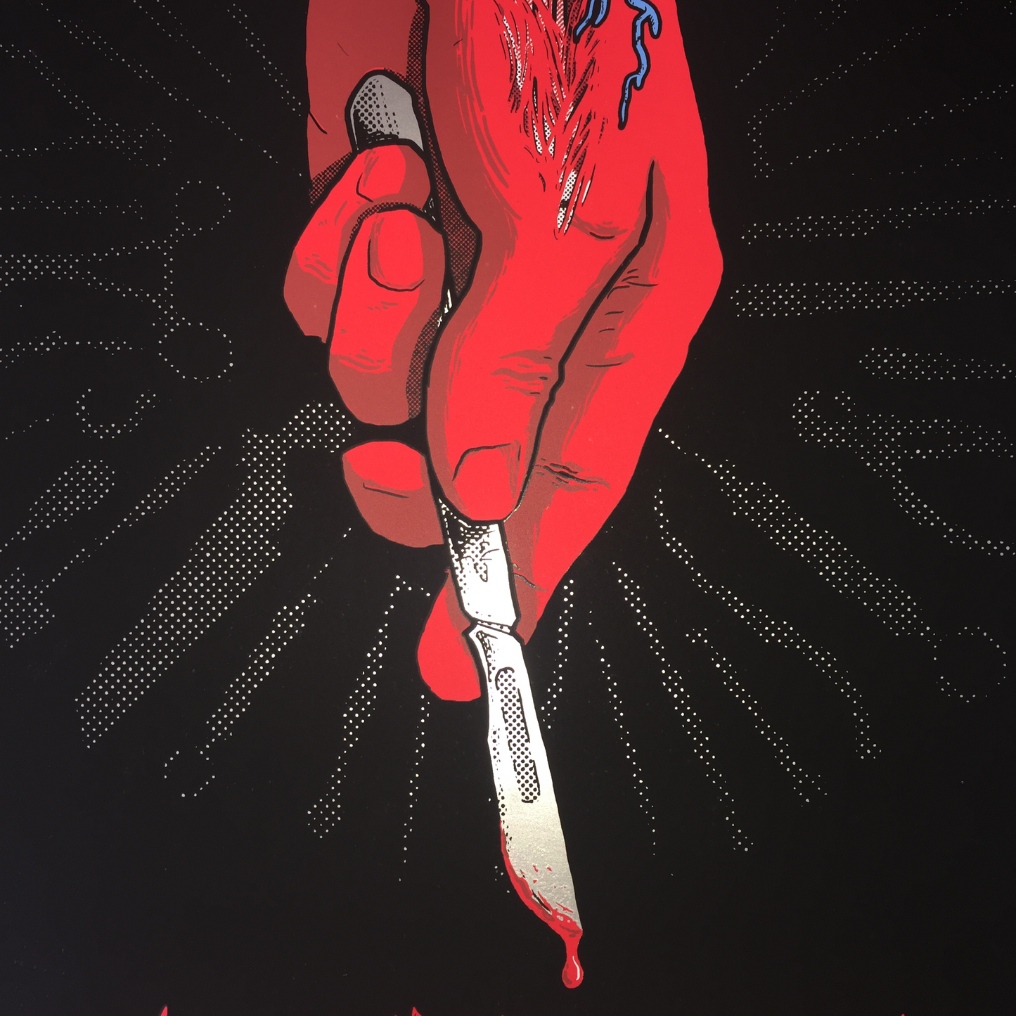 Carcass México 2018 x Ratta Rodríguez Gig Poster