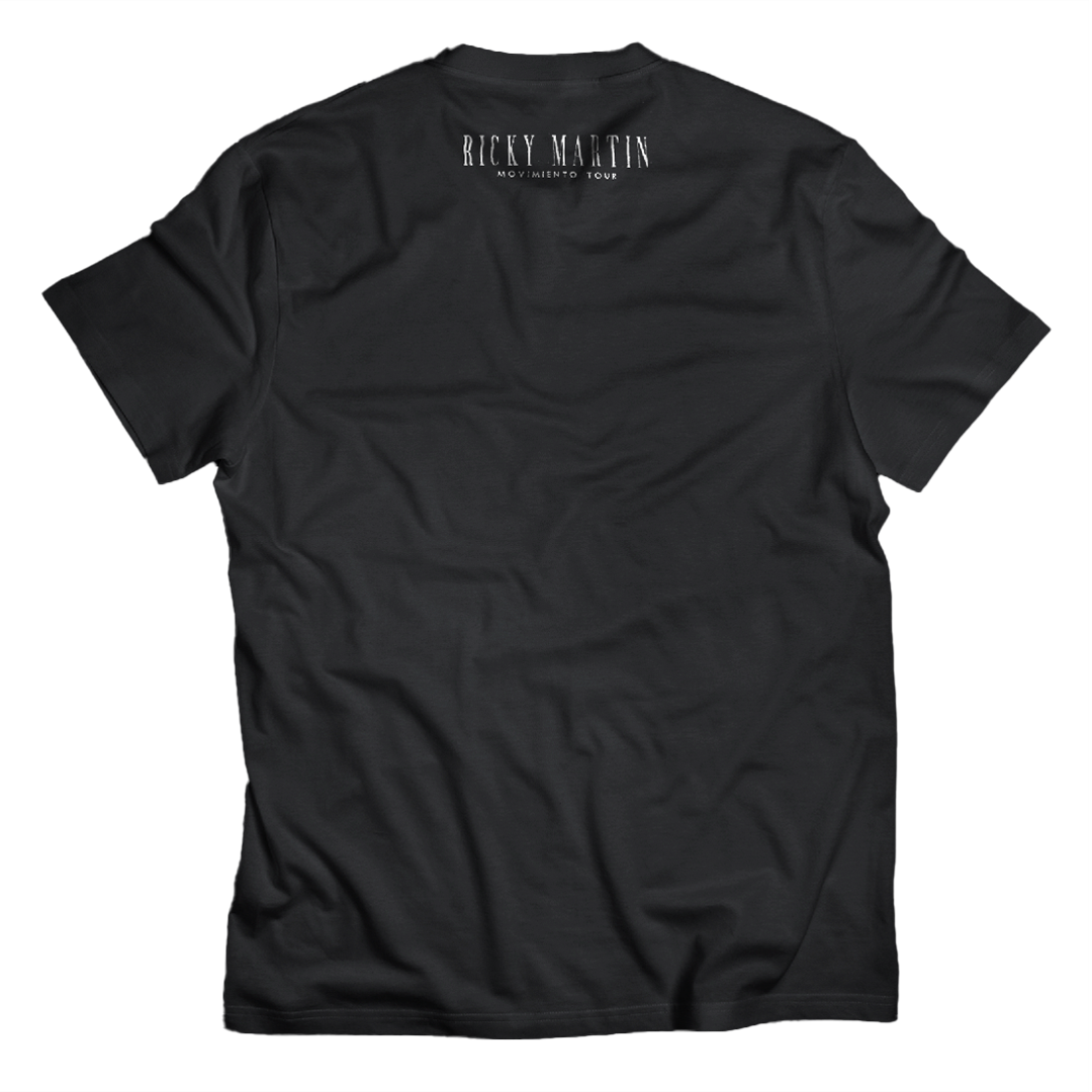 "Ricky Martin" Blanco y negro T-Shirt