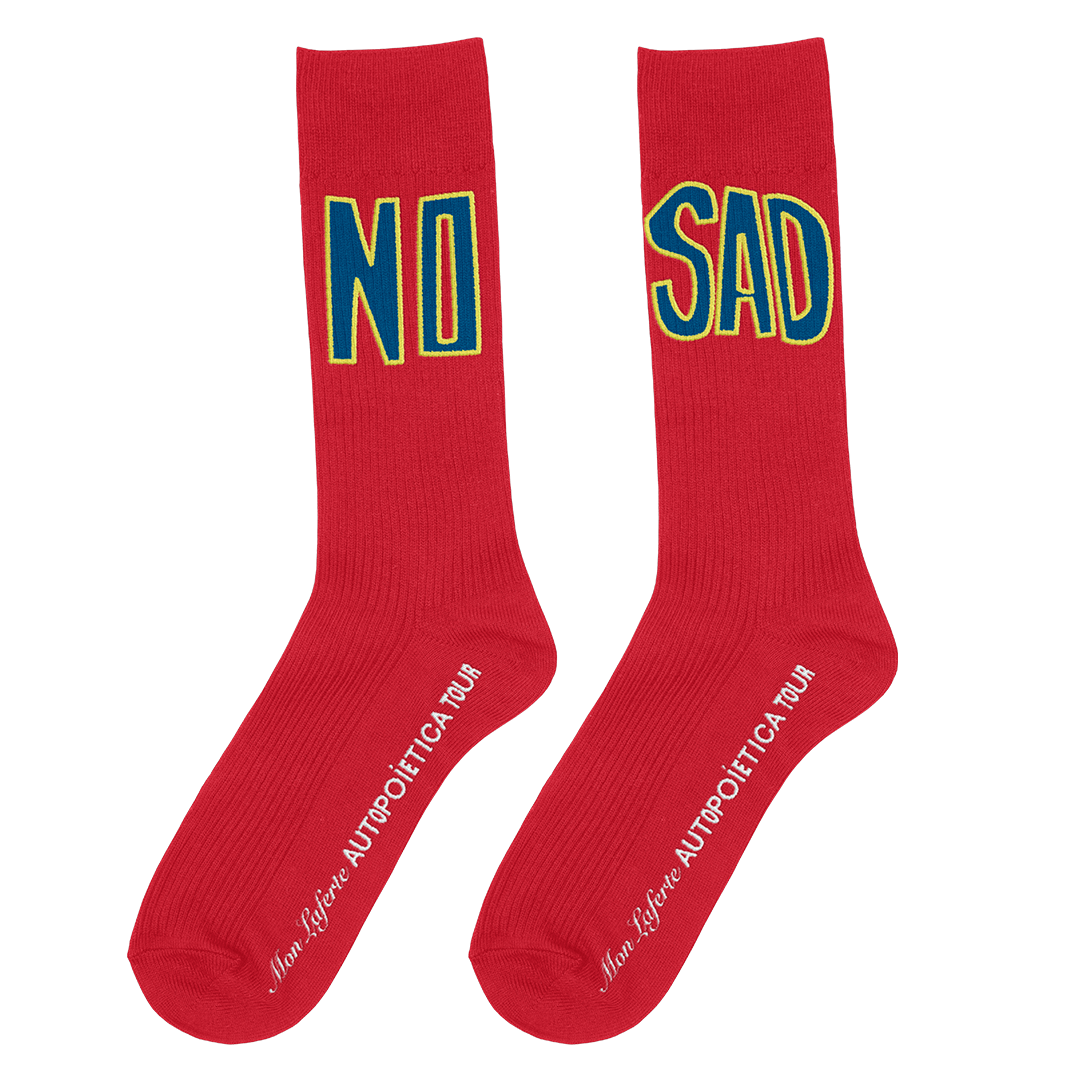 "NO + SAD" Calcetas