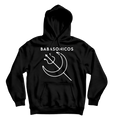"Babasonicos Tour Hoodie" Logo Blanco