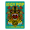 Iggy Pop México 2024 x Spiegelsaal Gig Poster