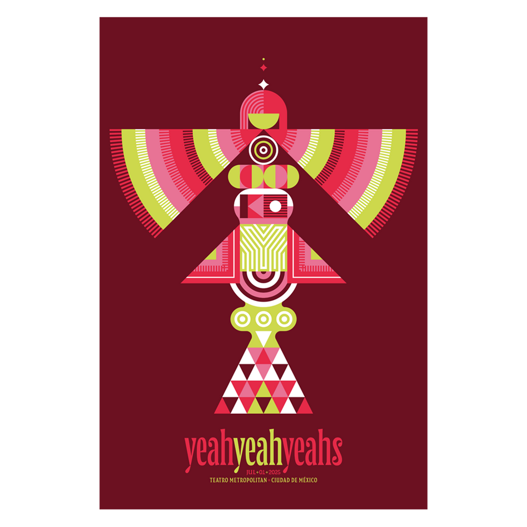 Yeah Yeah Yeahs Bundle x Quique Ollervides Gig Poster