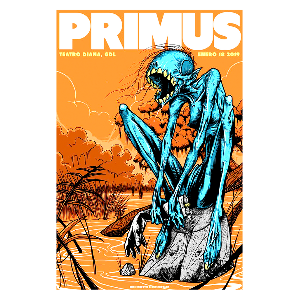 Primus GDL 2019 x Mike Sandoval Gig Poster
