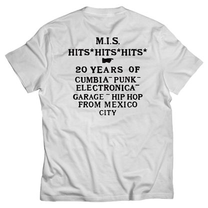 "M.I.S. - HITS" T-Shirt Blanca