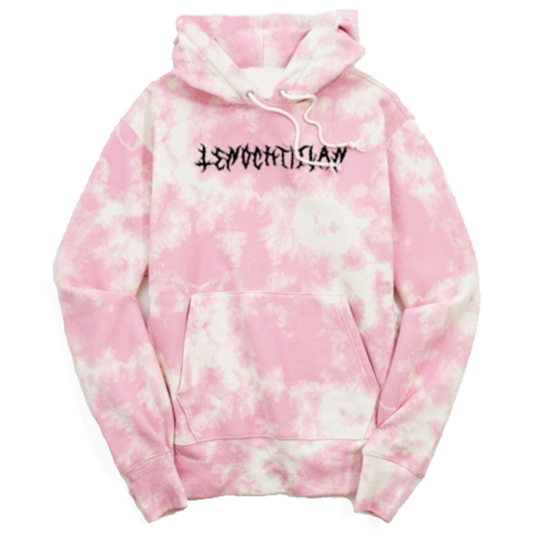 "Tenochtitlán" Hoodie Tie dye