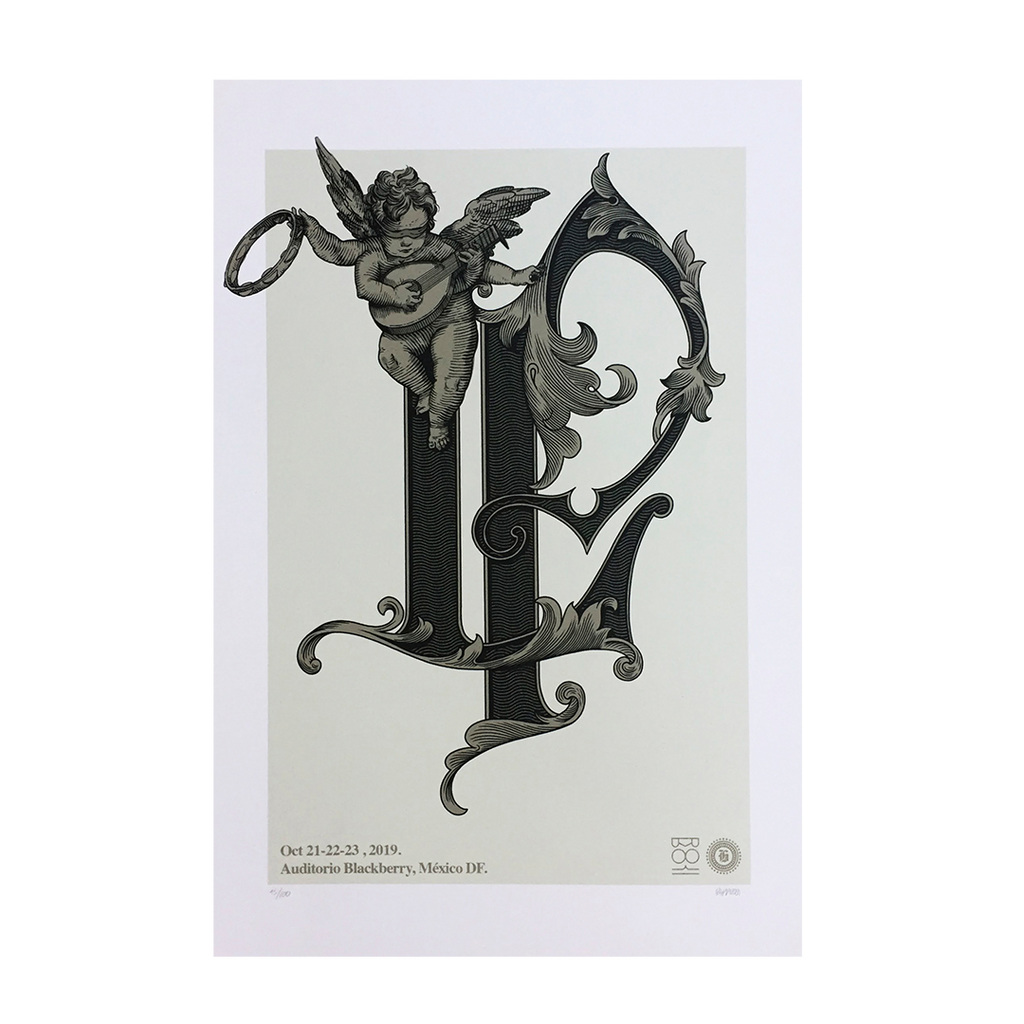 LP Mexico 2019 Roji Gig Poster