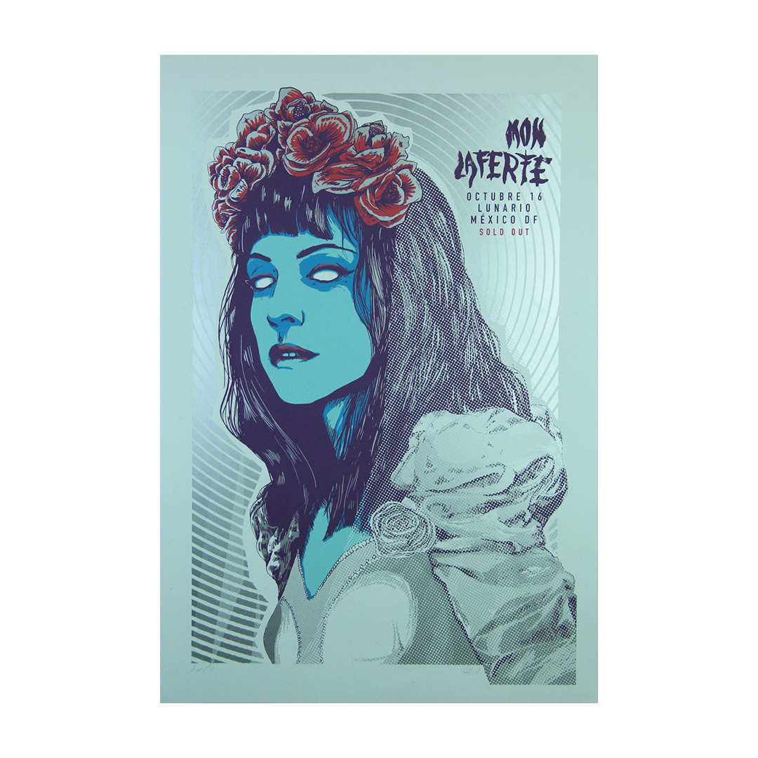 Mon Laferte Lunario 2016 por Kraken