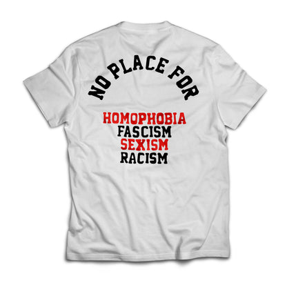 No place for T-shirt