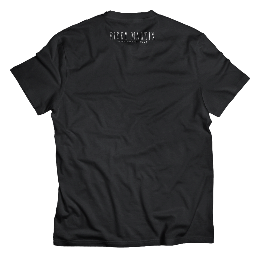 "Ricky Martin" Blanco y negro T-Shirt